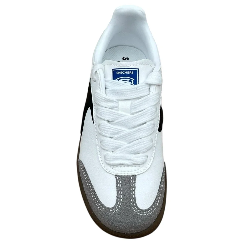 Skechers  Zinger Street Little Boys Athletic Casual Shoes 12 White Black Sneaker